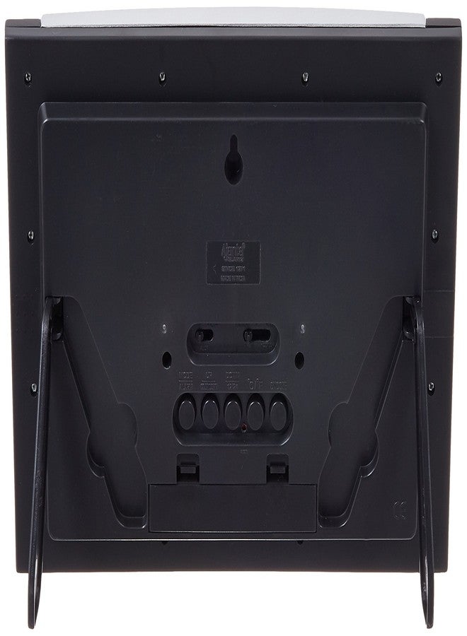 Ajanta Quartz Plastic Rectangle Digital Alarm Wall Clock (29 cm x 19 cm x 2.5 cm, Black, ODC 70) - Image 2